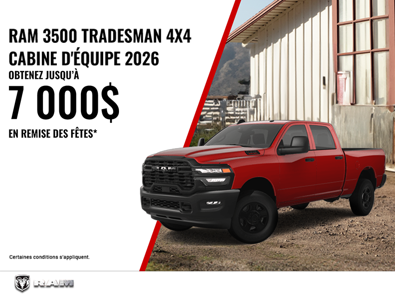 Procurez-vous le RAM 3500 2025