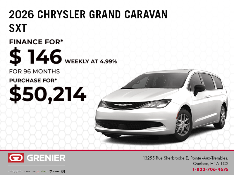 2026 Chrysler Grand Caravan