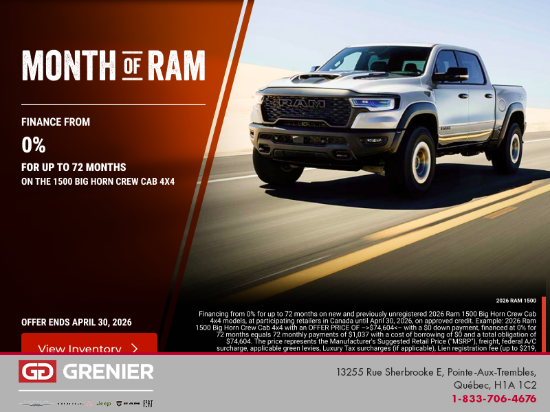 RAM monthly Event