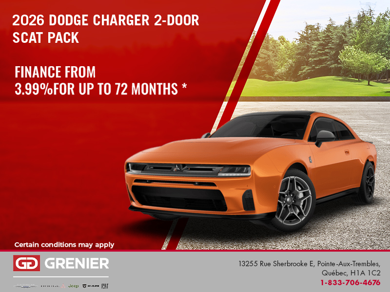 2026 Dodge Charger 2-Door