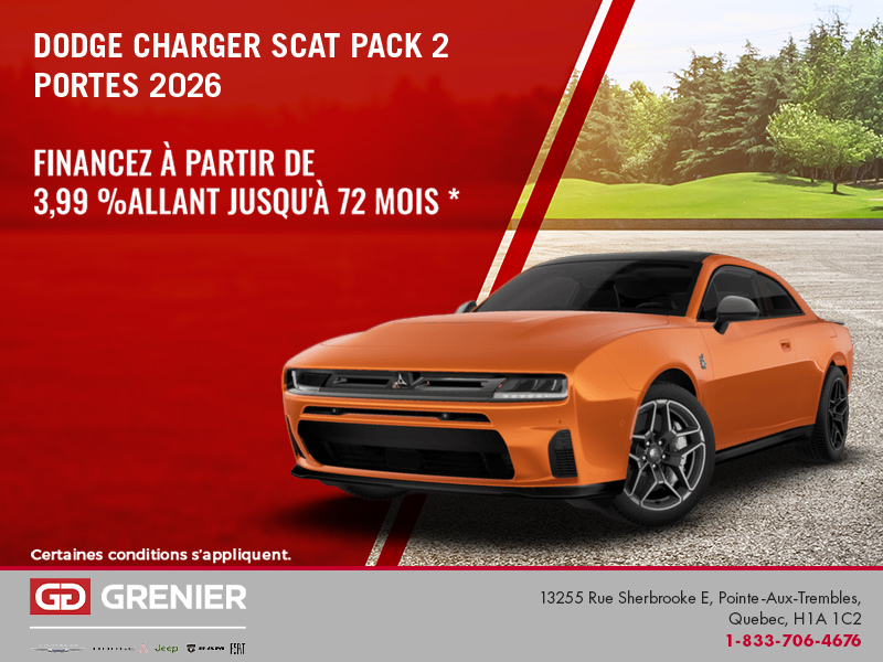 Dodge Charger 2-Portes 2026