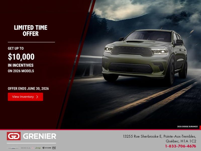 2026 Dodge Durango