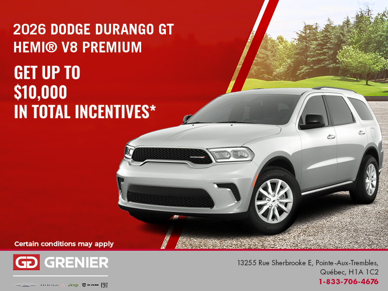 2026 Dodge Durango