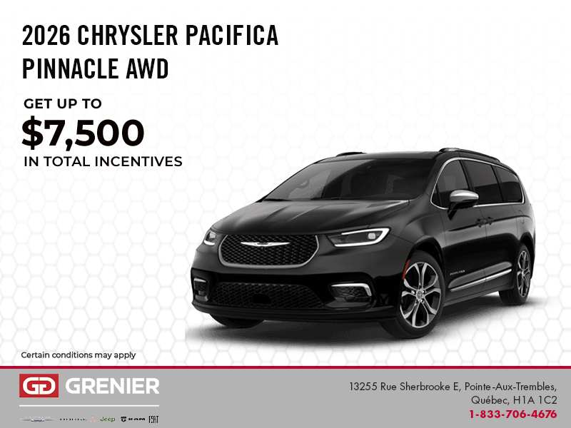 2026 Chrysler Pacifica