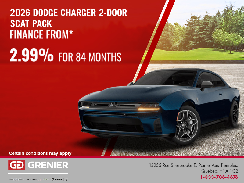 2026 Dodge Charger Scat Pack 2-Door