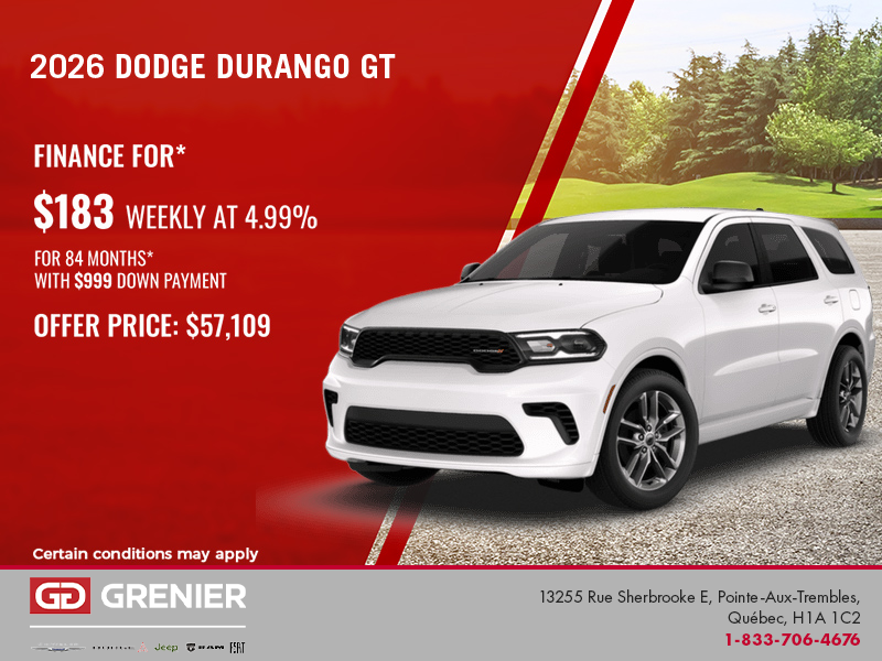 2026 Dodge Durango