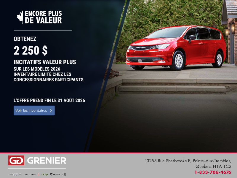 Chrysler Grand Caravan 2026