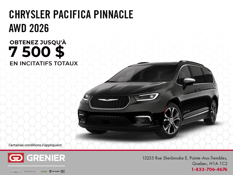 Chrysler Pacifica 2026