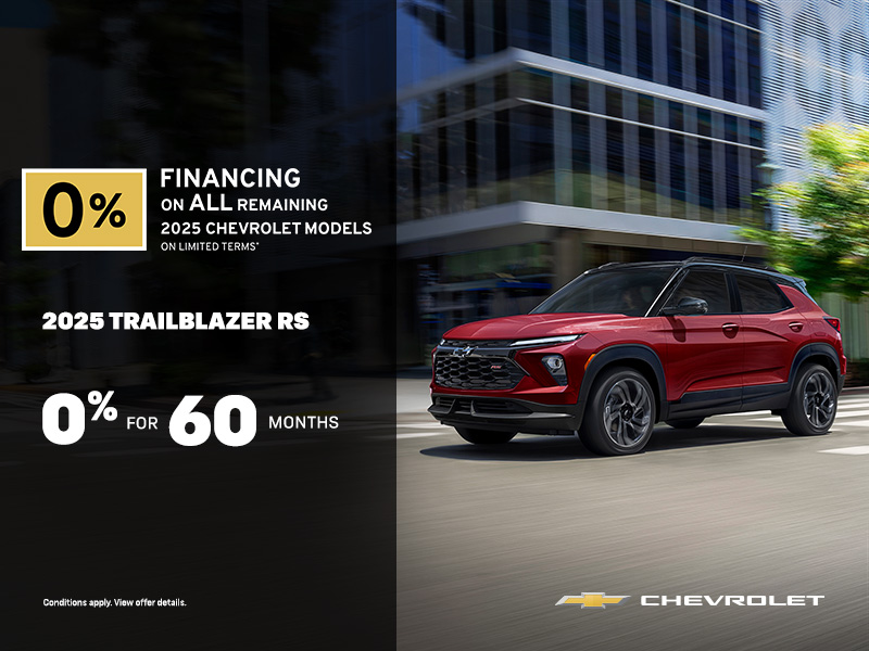 Get the 2025 Chevrolet Trailblazer