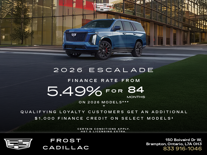 2026 Cadillac Escalade