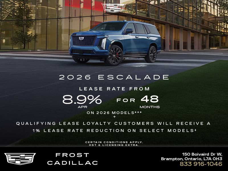 2026 Cadillac Escalade