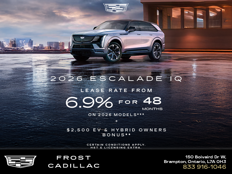 2026 Cadillac Escalade IQ