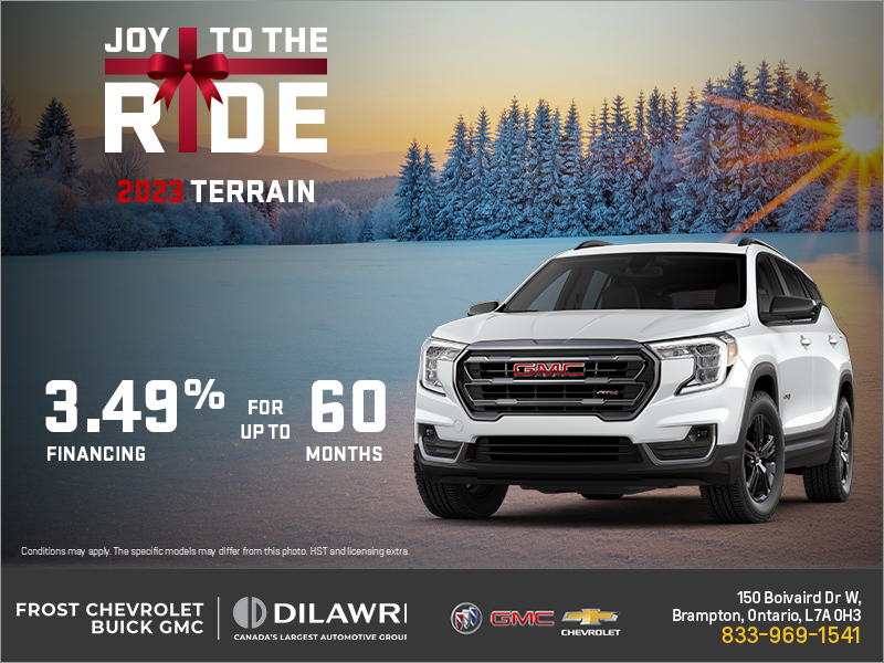 The 2023 GMC Terrain