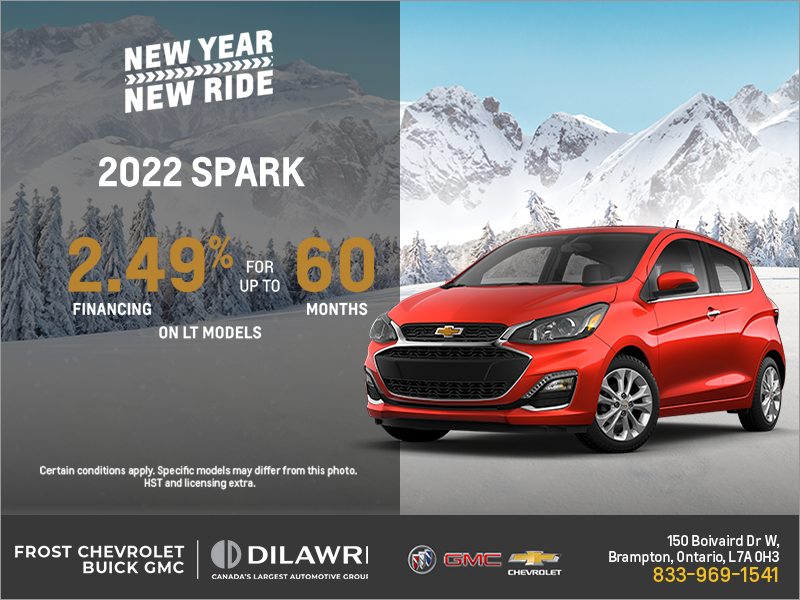 Get the 2022 Chevrolet Spark
