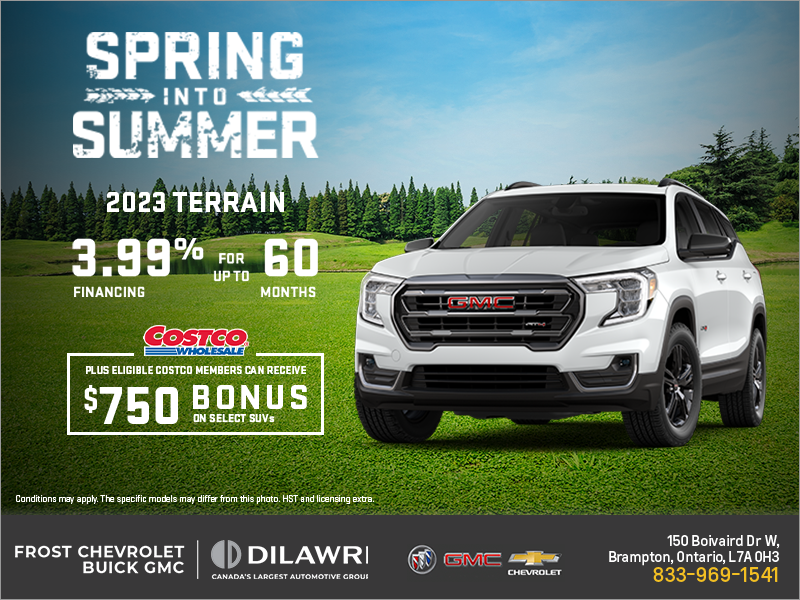 The 2023 GMC Terrain