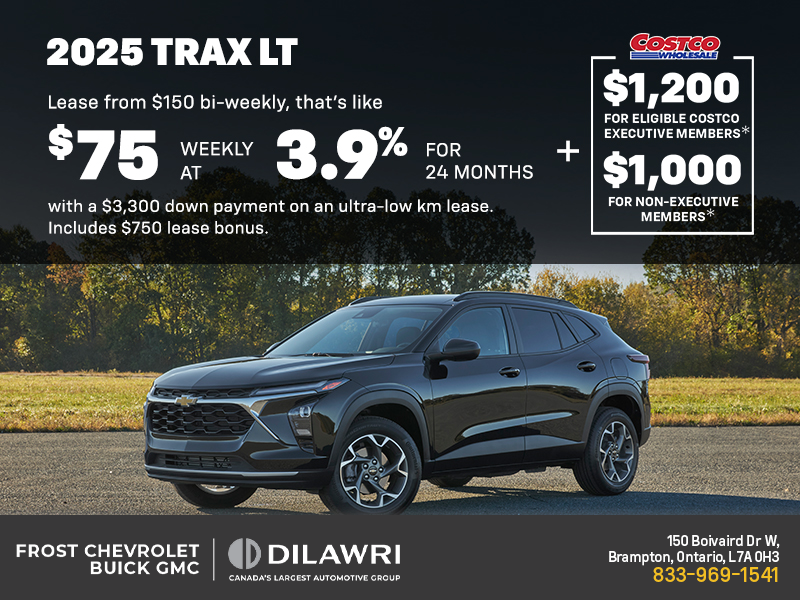 The 2025 Chevrolet Trax