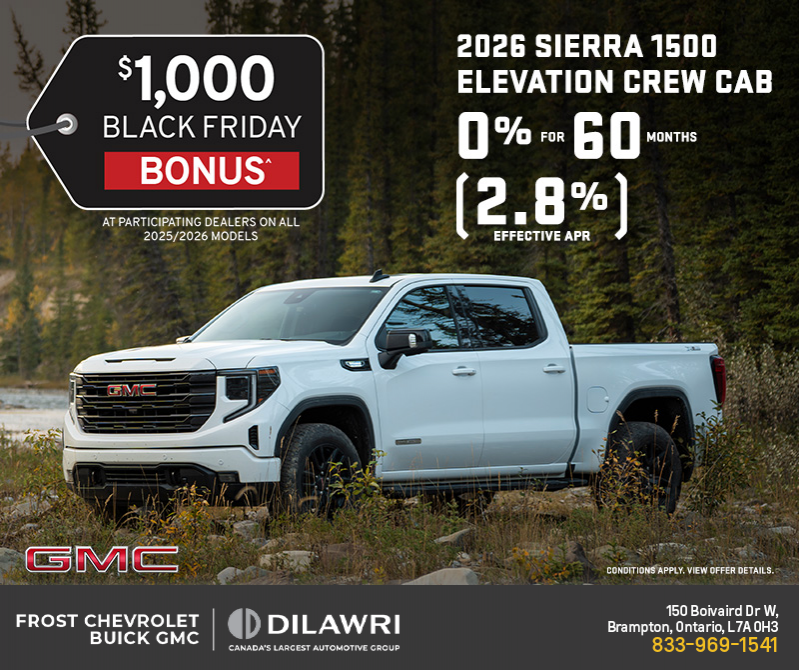 The 2026 GMC Sierra 1500 Elevation Crew Cab