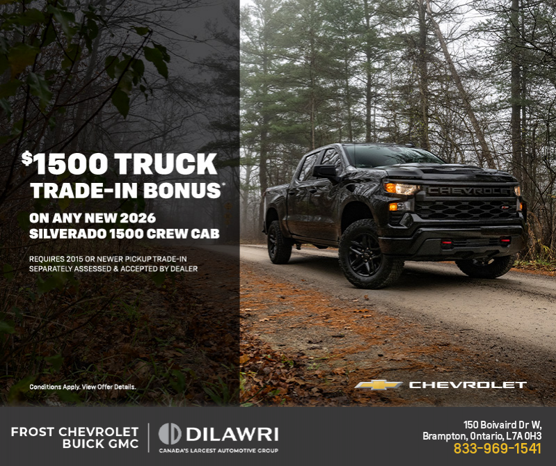Get the 2026 Chevrolet Silverado 1500 Crew Cab