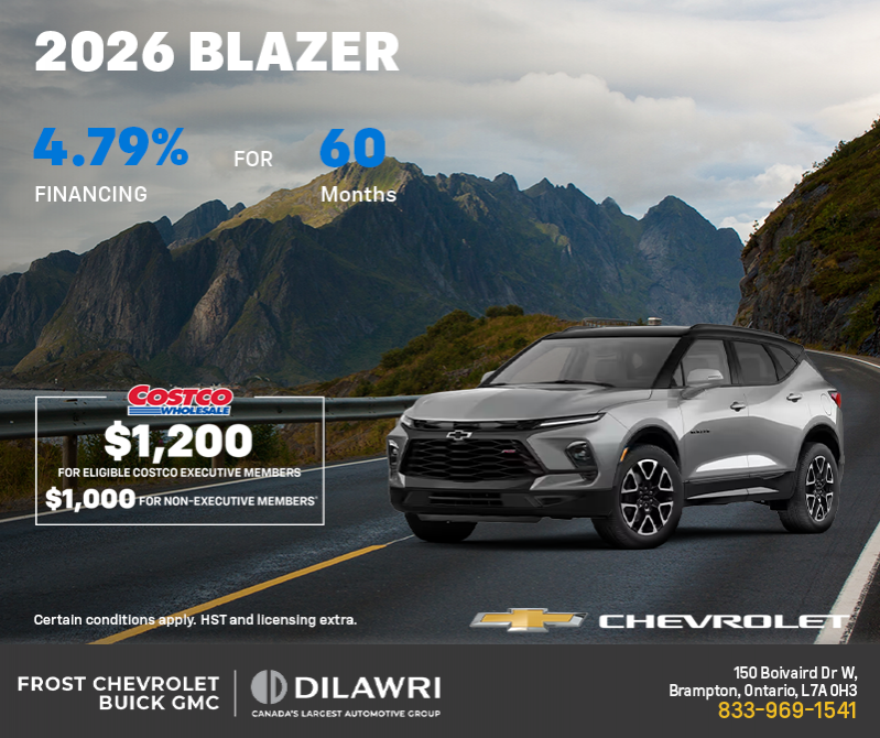 The 2026 Chevrolet Blazer