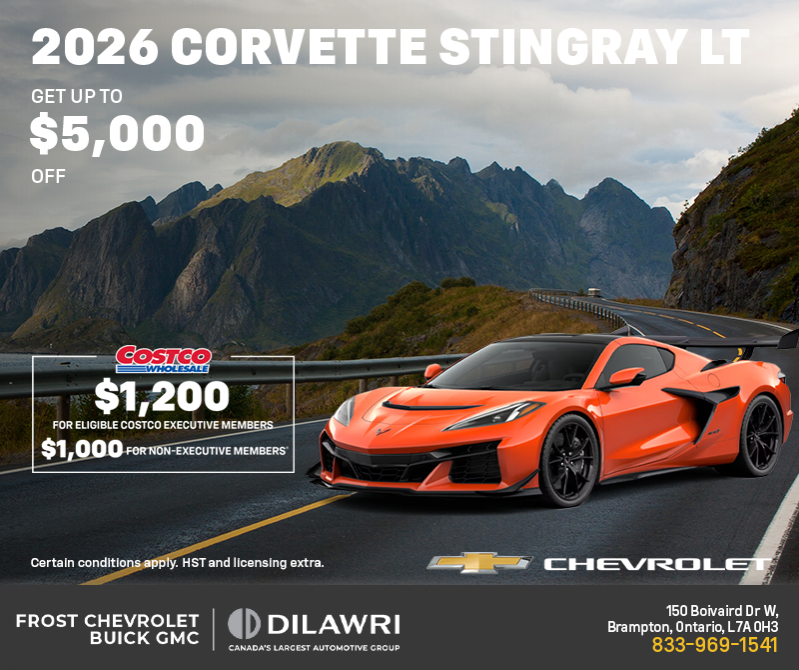 The 2026 Chevrolet Corvette Stingray 2026