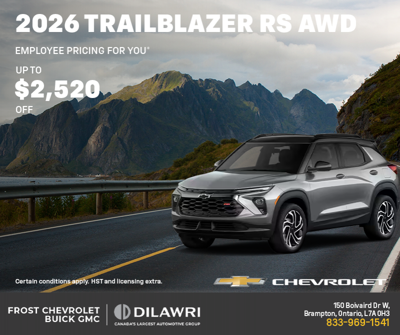 The 2026 Chevrolet Trailblazer