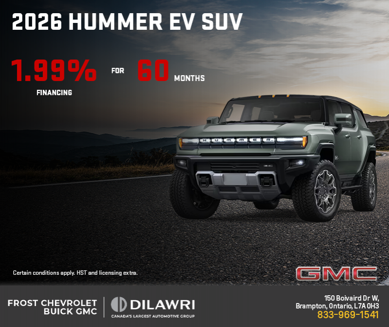 The 2026 GMC Hummer EV