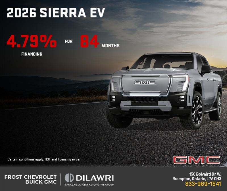The 2026 GMC Sierra EV