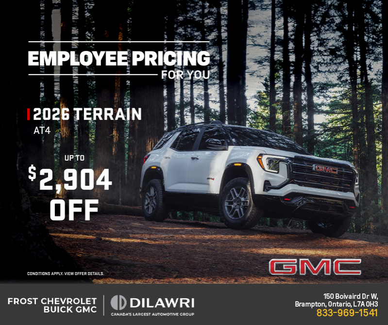 The 2026 GMC Terrain