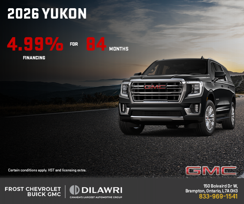 The 2026 GMC Yukon