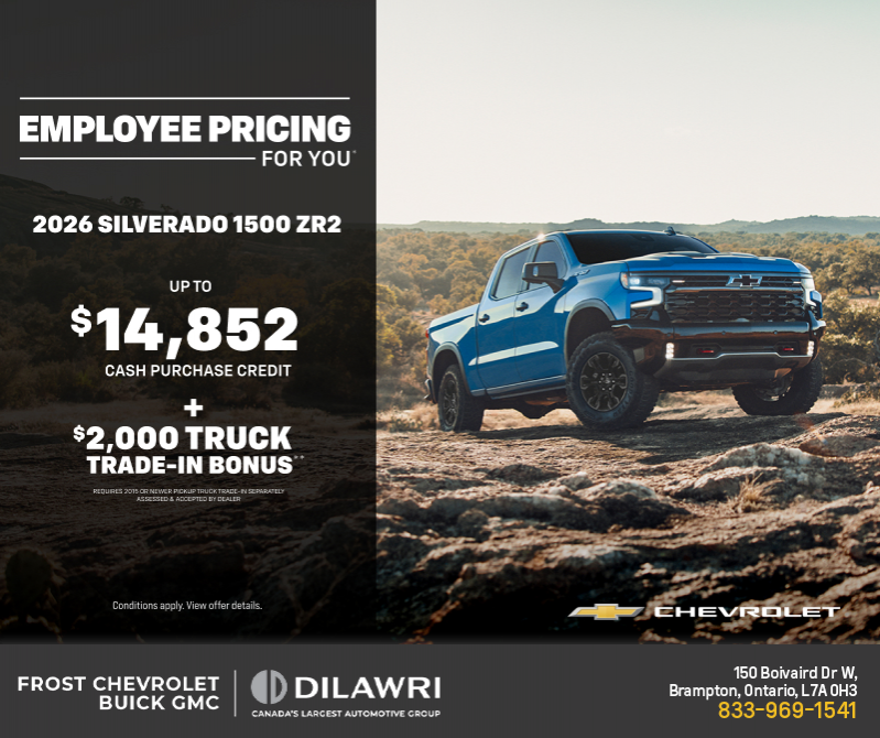 The 2026 Chevrolet Silverado 1500 ZR2