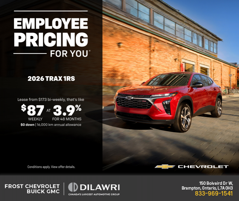 The 2026 Chevrolet Trax