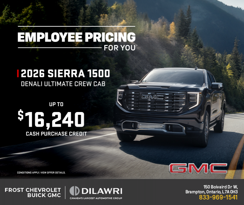 The 2026 GMC Sierra 1500 Denali Ultimate Crew Cab
