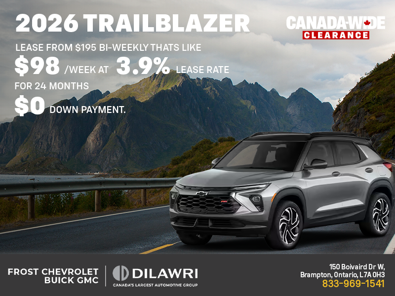 2026 Chevrolet Trailblazer