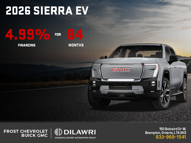 The 2026 GMC Sierra EV
