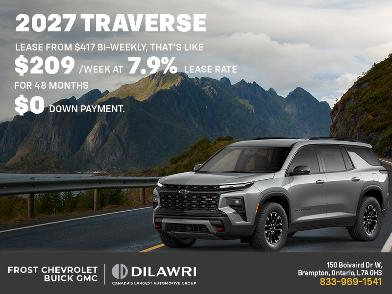 2027 Chevrolet Traverse