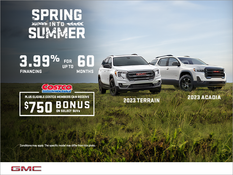 The GMC Spring Into Summer Event! Woodward Motors Port Aux Basques in