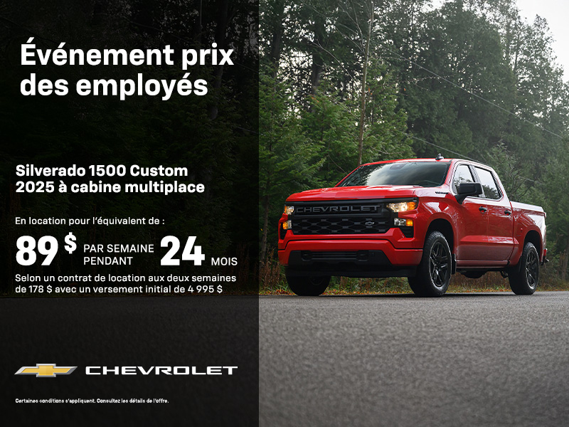 Procurez-vous le Chevrolet Silverado 1500 High Country 2025 à cabine multiplace