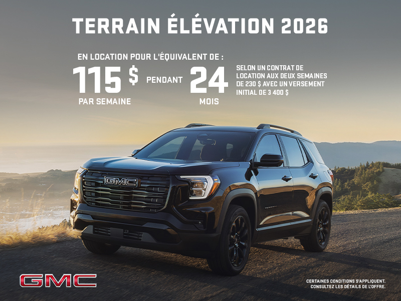 Le GMC Terrain 2026