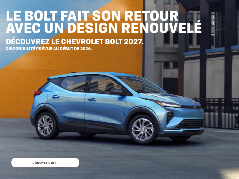 L'événement mensuel de Chevrolet !