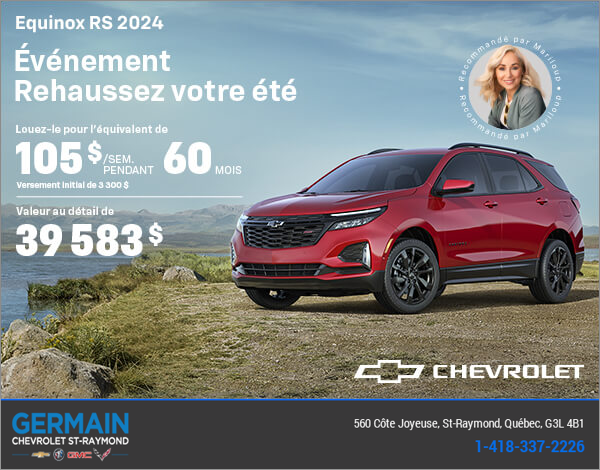 Procurez-vous le Chevrolet Equinox 2024