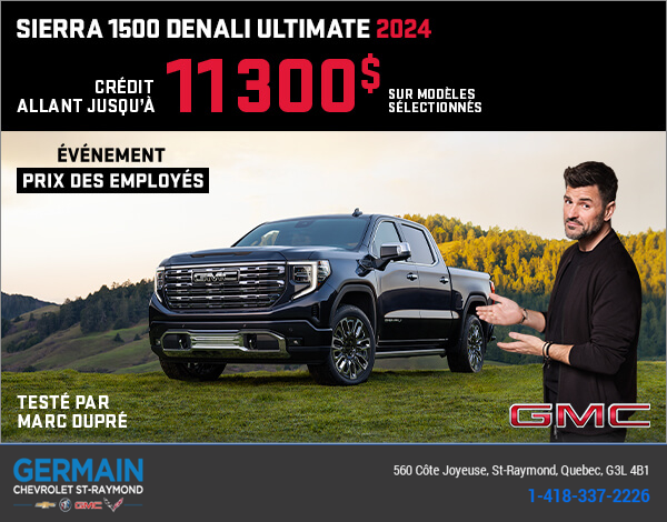 The 2024 GMC Sierra 1500 Denali Ultimate