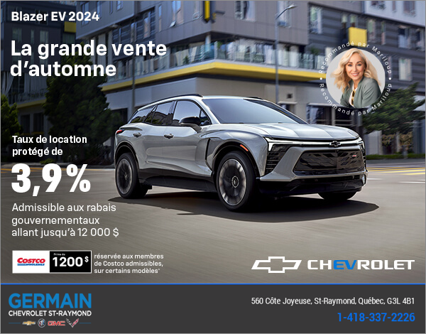 L'événement du mois Chevrolet