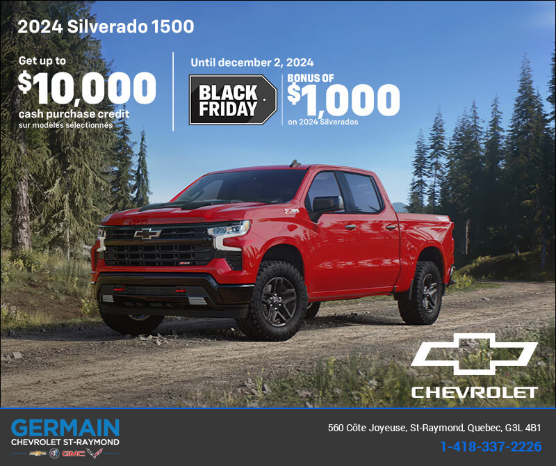 Get the 2024 Chevrolet Silverado 1500