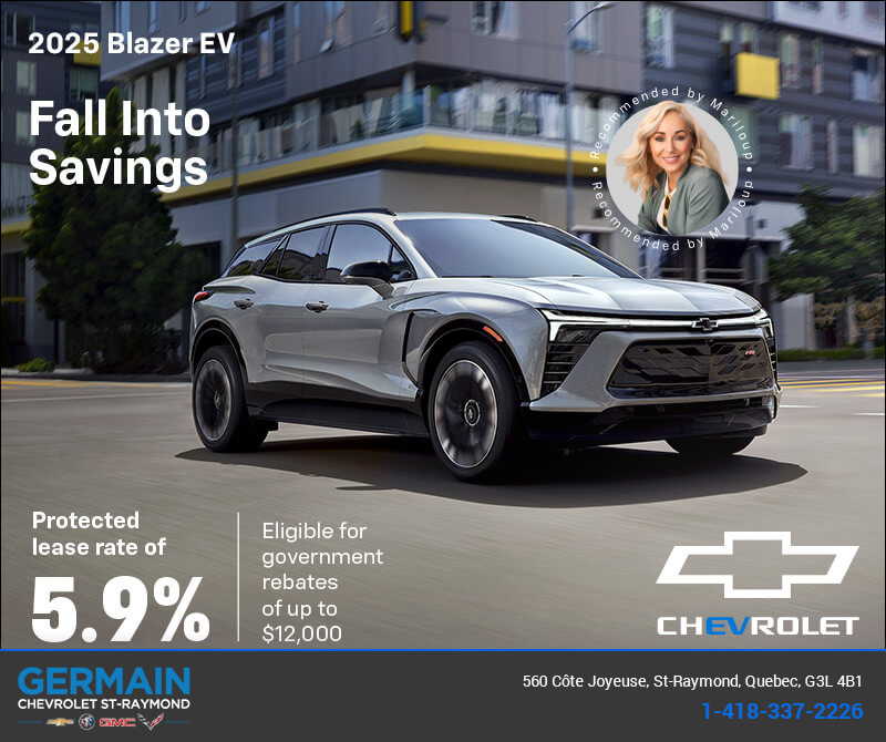 Get the 2025 Chevrolet Blazer EV