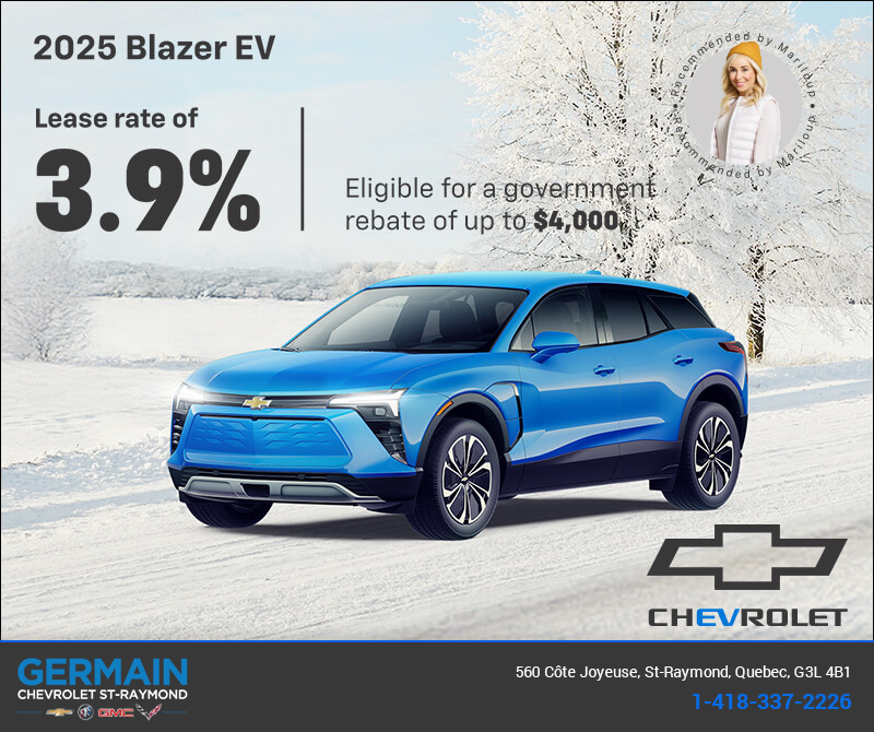 Get the 2025 Chevrolet Blazer EV