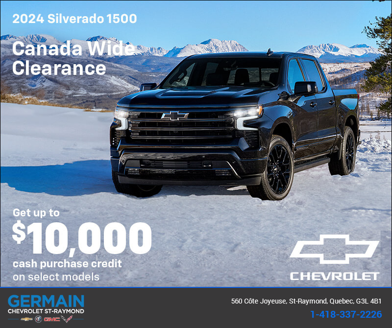 Get the 2024 Chevrolet Silverado 1500