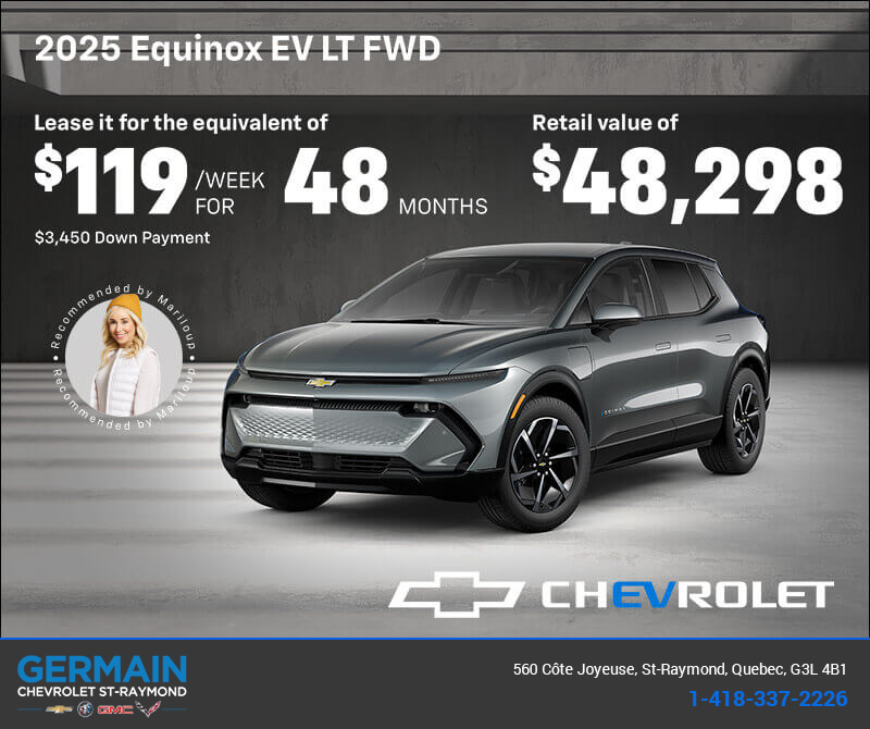 Get the 2025 Chevrolet Equinox EV