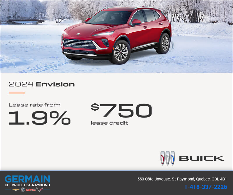 Get the 2024 Buick Envision