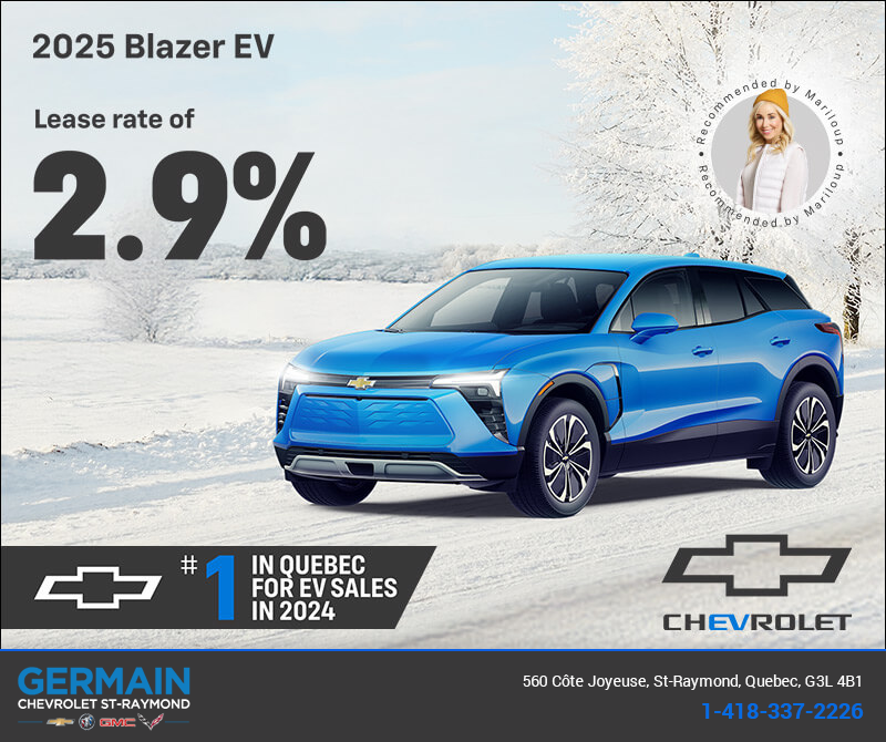 Get the 2025 Chevrolet Blazer EV