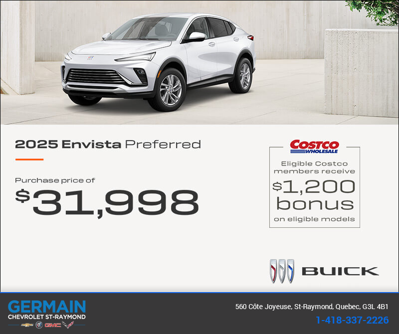 Get the 2025 Buick Envista